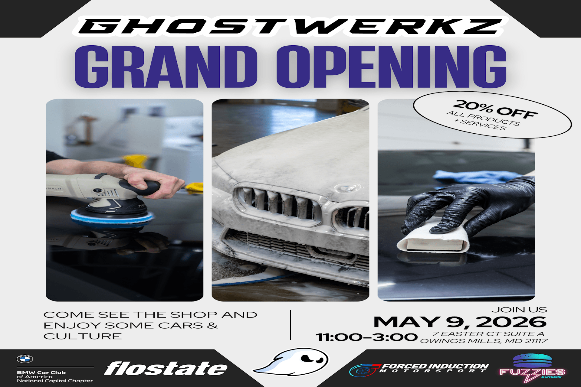 Ghostwerkz Grand Opening Flyer